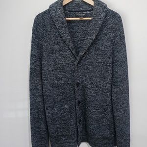 Banana Republic Grey Cardigan Mens MED